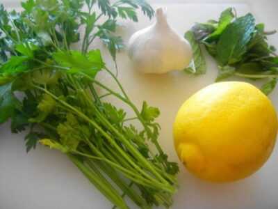 Лимон с петрушкой и чесноком - Как сделать обезболивающее в домашних условиях